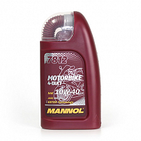 MANNOL 7812 масло мот. 4-Takt Motorbike 10W-40 API SL 1л